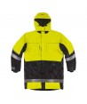 Parka bicolor, impermeable para bajas temperaturas. Tejido Ripstop