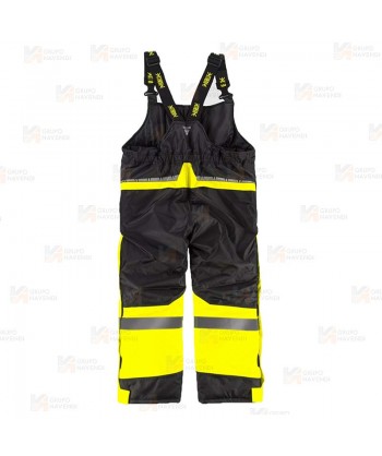 Peto bicolor, impermeable para bajas temperaturas. Tejido Ripstop