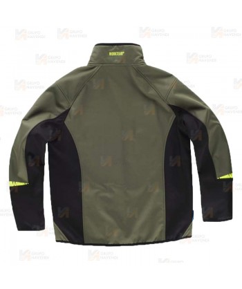 Chaqueta Softshell  bicolor repelente al agua