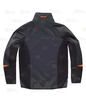 Chaqueta Softshell  bicolor repelente al agua