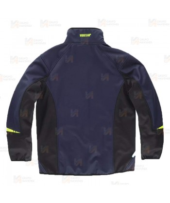 Chaqueta Softshell  bicolor repelente al agua