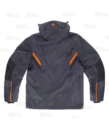 Chaqueta laboral con membrana impermeable y capucha