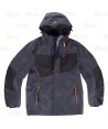 Chaqueta laboral con membrana impermeable y capucha