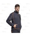 Chaqueta de forro polar laboral bicolor