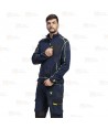 Chaqueta de forro polar laboral bicolor