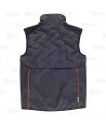 Chaleco laboral acolchado combinado con tejido Softshell