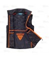 Chaleco laboral acolchado combinado con tejido Softshell