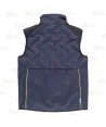 Chaleco laboral acolchado combinado con tejido Softshell