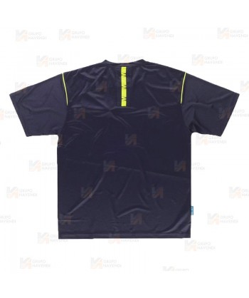 Camiseta laboral combinada con tejido altamente transpirable