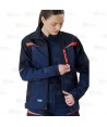 Chaqueta laboral con tejido Canvas