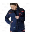 Chaqueta laboral con tejido Canvas