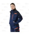Chaqueta laboral con tejido Canvas