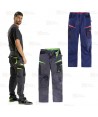 Pantalón laboral multibolsillos con rodilleras confeccionado con tejido Canvas