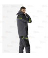 Parka deportiva acolchada con capucha en tejido Ripstop