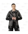 Cazadora deportiva softshell con capucha