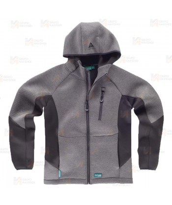 Cazadora deportiva softshell con capucha