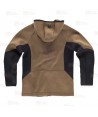 Cazadora deportiva softshell con capucha