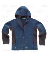 Cazadora deportiva softshell con capucha