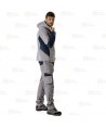 Cazadora deportiva softshell con capucha
