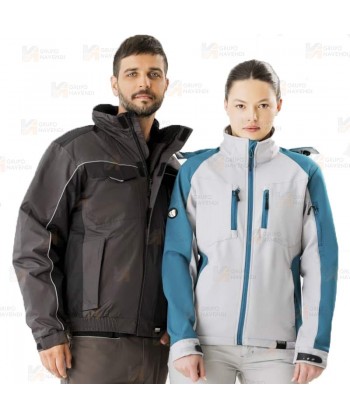 Parka corta, acolchada con tejido Ripstop
