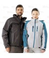 Parka corta, acolchada con tejido Ripstop