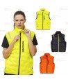 Chaleco deportivo acolchado tipo plumas