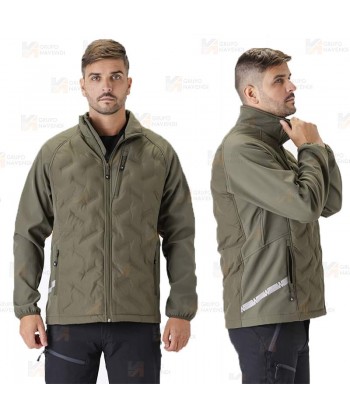 Chaqueta deportiva acolchada tipo plumas