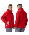 Chaqueta deportiva acolchada tipo plumas