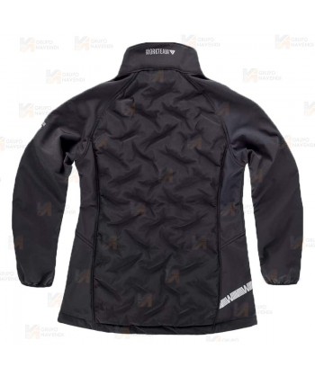 Chaqueta deportiva con acolchado grueso tipo plumas para mujer