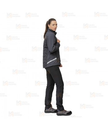 Chaqueta deportiva con acolchado grueso tipo plumas para mujer