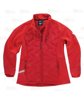 Chaqueta deportiva con acolchado grueso tipo plumas para mujer