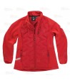 Chaqueta deportiva con acolchado grueso tipo plumas para mujer