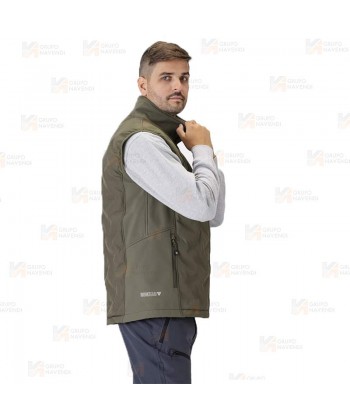 Chaleco deportivo con acolchado grueso tipo plumas