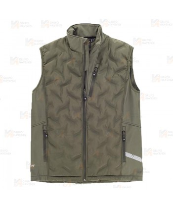 Chaleco deportivo con acolchado grueso tipo plumas