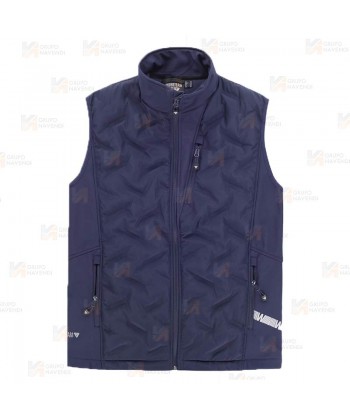 Chaleco deportivo con acolchado grueso tipo plumas