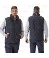 Chaleco deportivo con acolchado grueso tipo plumas