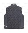 Chaleco deportivo con acolchado grueso tipo plumas