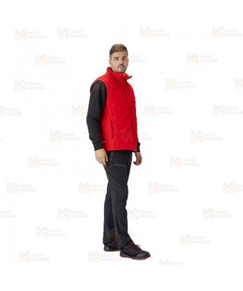 Chaleco deportivo con acolchado grueso tipo plumas