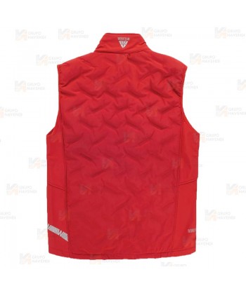 Chaleco deportivo con acolchado grueso tipo plumas