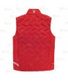 Chaleco deportivo con acolchado grueso tipo plumas
