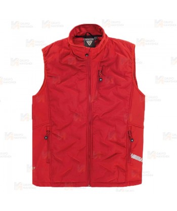 Chaleco deportivo con acolchado grueso tipo plumas