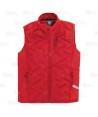 Chaleco deportivo con acolchado grueso tipo plumas