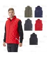 Chaleco deportivo con acolchado grueso tipo plumas