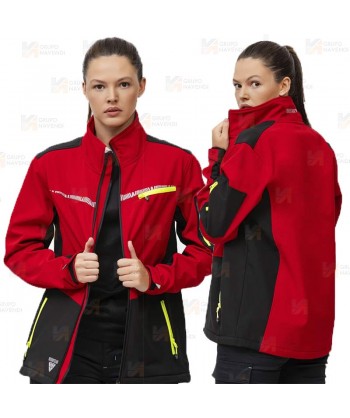 Cazadora softshell anti desgarro para actividades outdoor