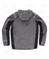 Cazadora softshell anti desgarro y capucha para actividades outdoor