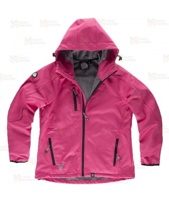 Cazadora softshell con capucha para actividades outdoor  (Mujer)