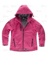 Cazadora softshell con capucha para actividades outdoor  (Mujer)