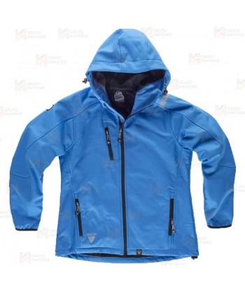Cazadora softshell con capucha para actividades outdoor  (Mujer)