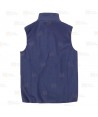 Chaleco softshell de doble capa color azul marino