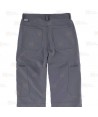 Pantalón laboral multibolsillos con tejido elástico muy fino y ligero color gris oscuro